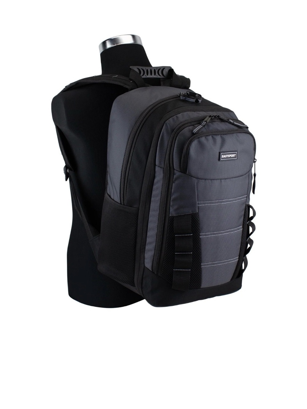Eastsport Unisex Expandable Team Recycled Backpack, Nine Iron